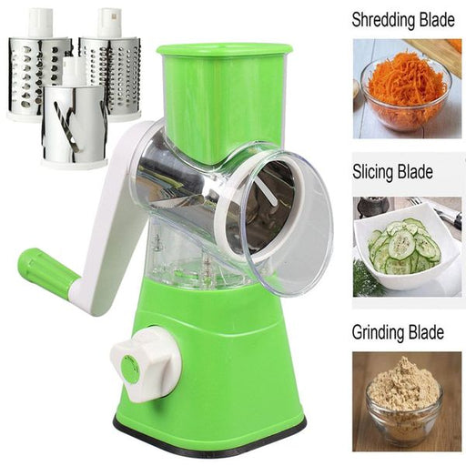 Manual Vegetable Cutter Slicer Multifunctional Round Slicer Gadget Multifunction Kitchen Gadget Food Processor Blender Cutter