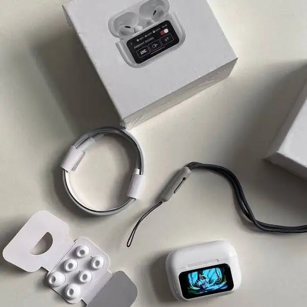 A9 Pro Touch Screen LED Airpods - (IMPORTED VERSION)